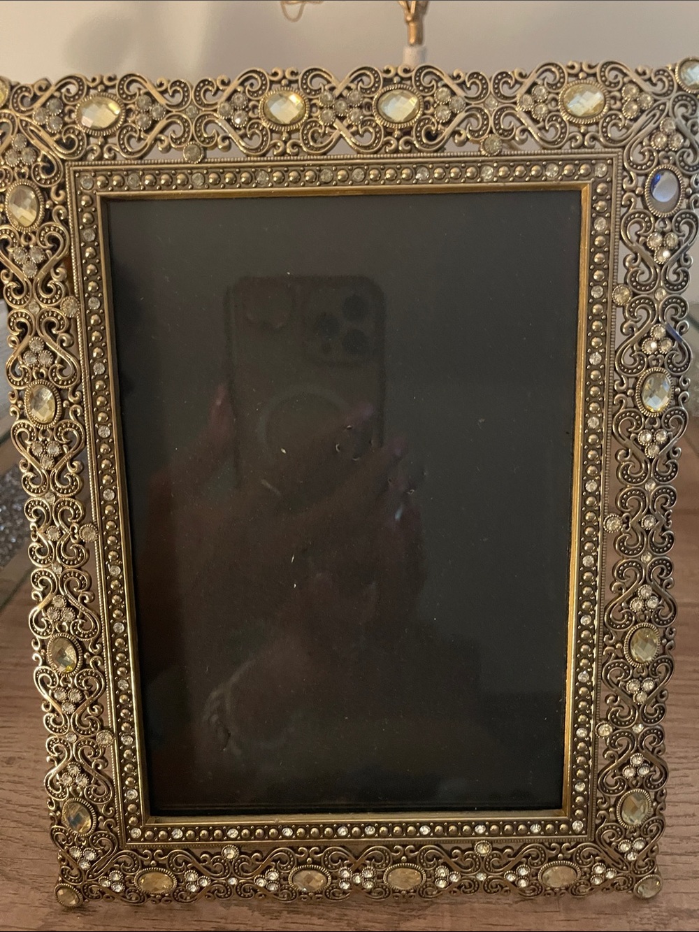 Nanette Lepore Ornate Antique-Style Gold Photo Frame - Gold